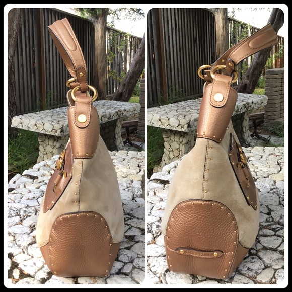 Cole Haan Stephanie suede handbag - Picture 4 of 9